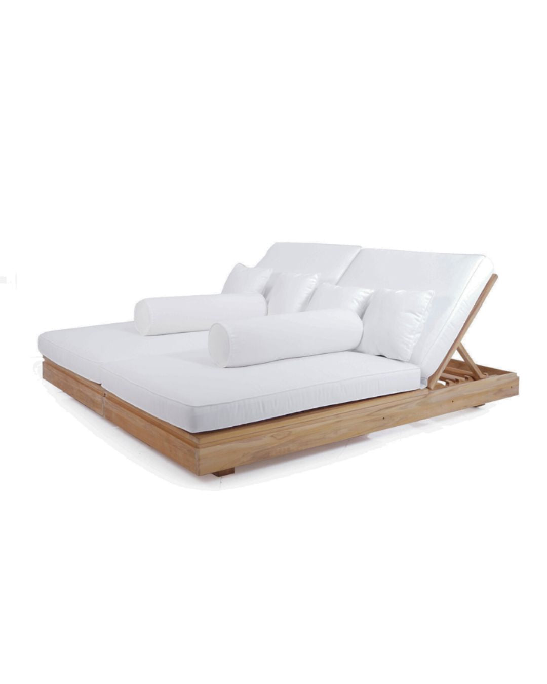 Bora Bora Teak Double Outdoor Sunlounge 