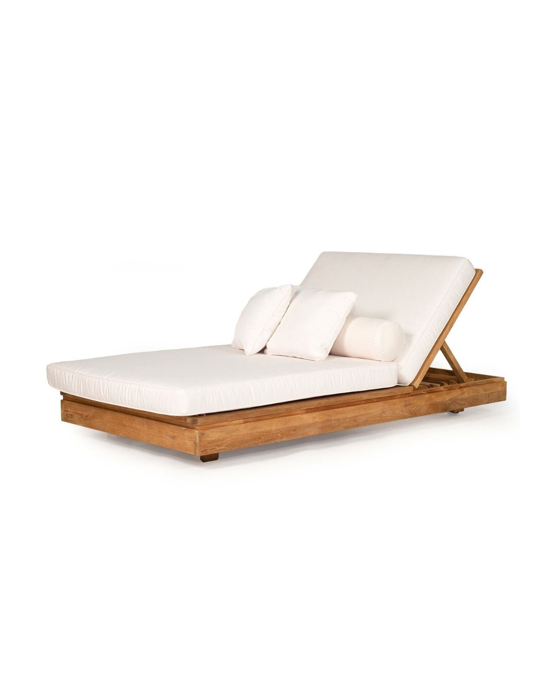 Bora Bora Teak Outdoor Sunlounge Daybed Abide 