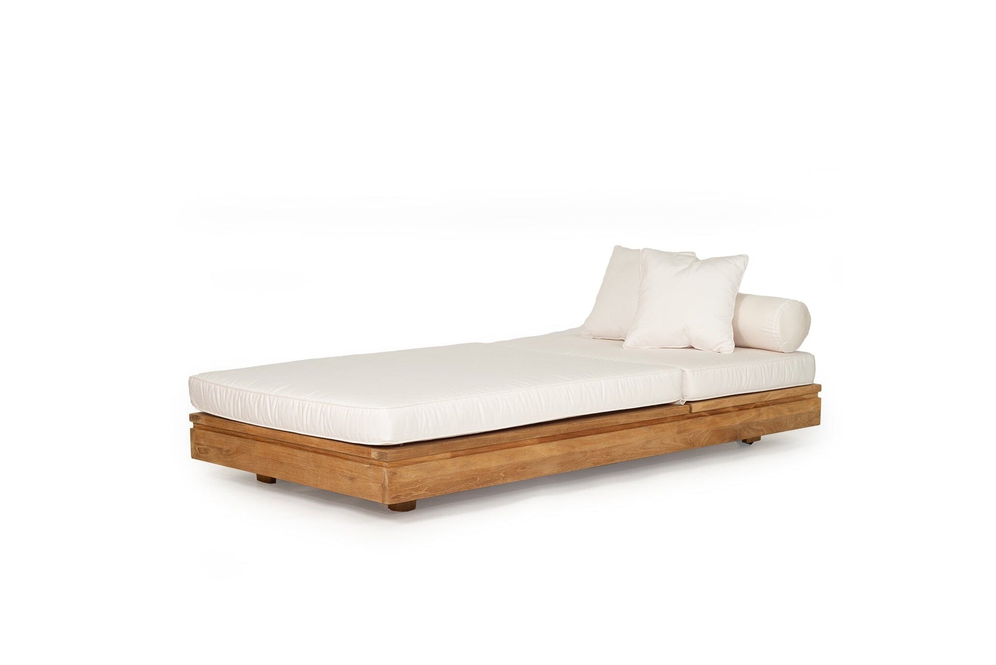 Bora Bora Teak Outdoor Sunlounge Daybed Abide 