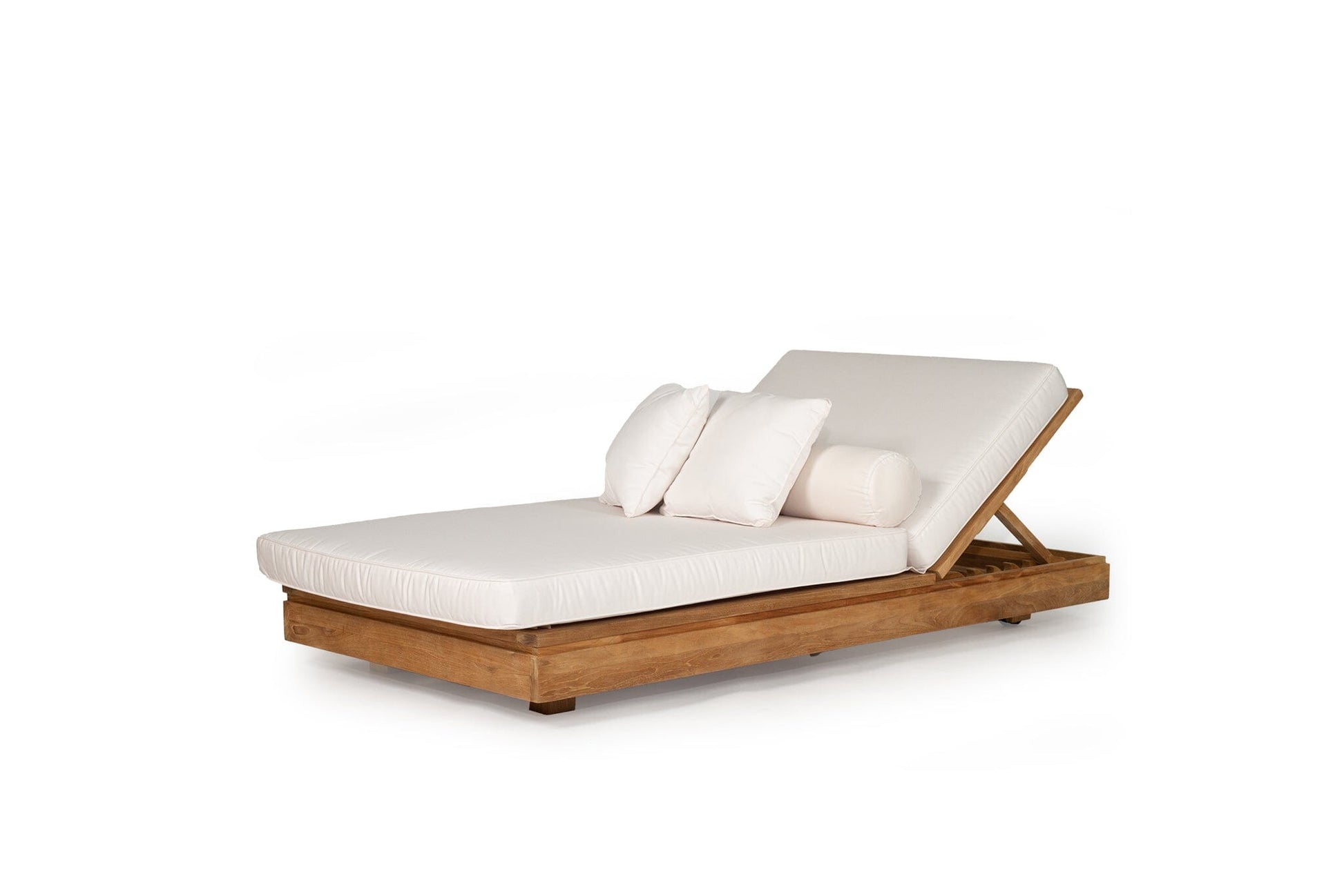 Bora Bora Teak Outdoor Sunlounge Daybed Abide 