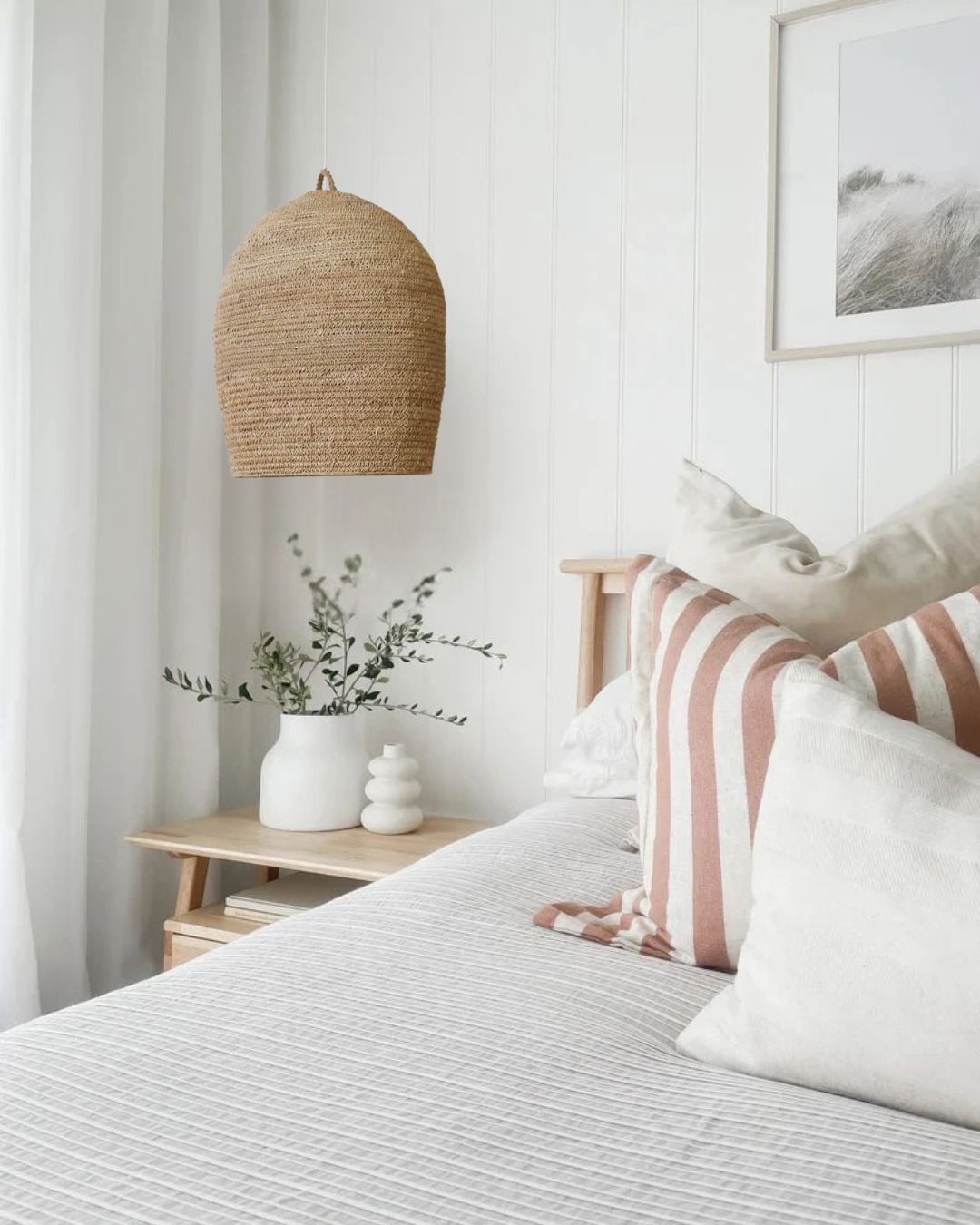 Bora Bora Woven Seagrass Pendant Light Shade Sun Republic 