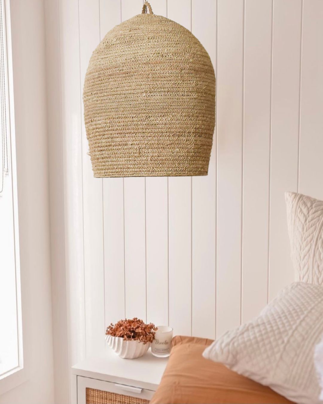 Bora Bora Woven Seagrass Pendant Light Shade Sun Republic 