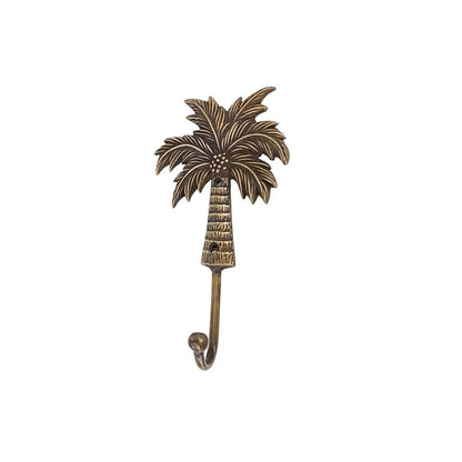 Small Brass Coconut Palm Tree Hooks Sun Republic 