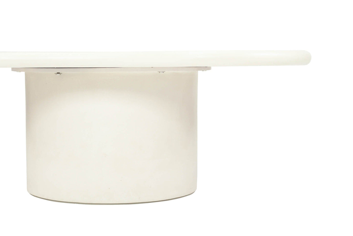 Callista Microcement Coffee Table - Seashell Sun Republic 