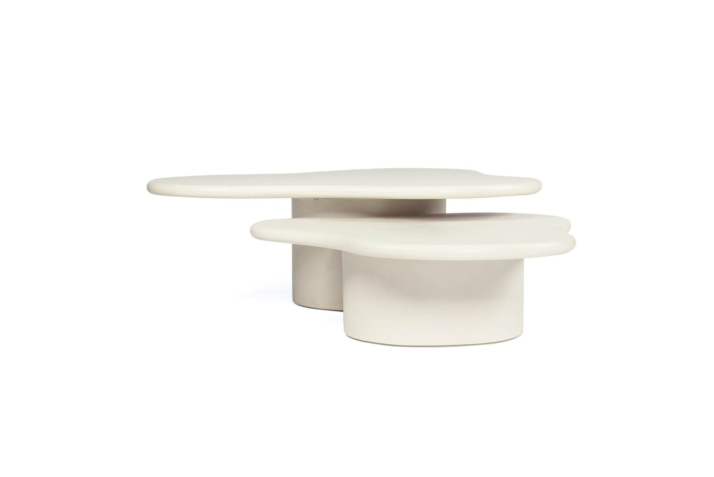 Callista Microcement Coffee Table - Seashell Sun Republic 