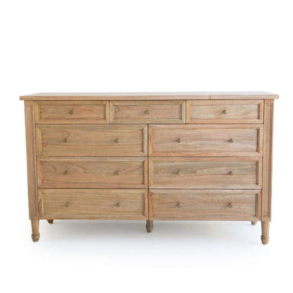 Cayman 9 Drawer Dresser Weathered Oak Sun Republic 