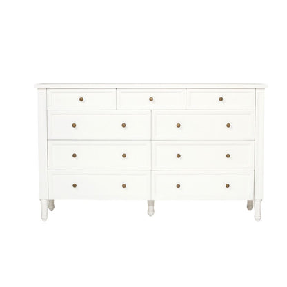Cayman 9 Drawers Bedroom Dresser | White Sun Republic 