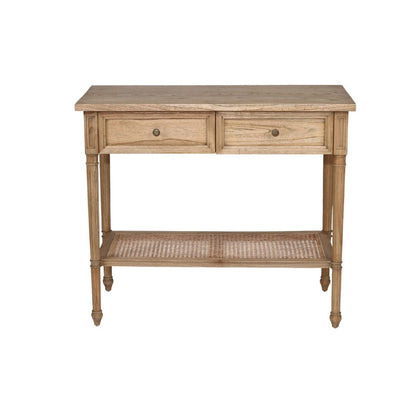Cayman Console Table - Weathered Oak  Sun Republic 