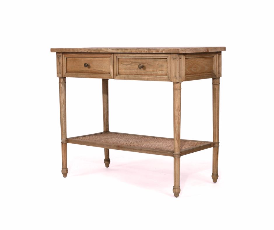 Cayman Console Table - Weathered Oak Sun Republic 