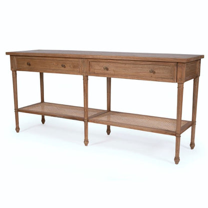 Cayman Console Table - Weathered Oak Sun Republic 