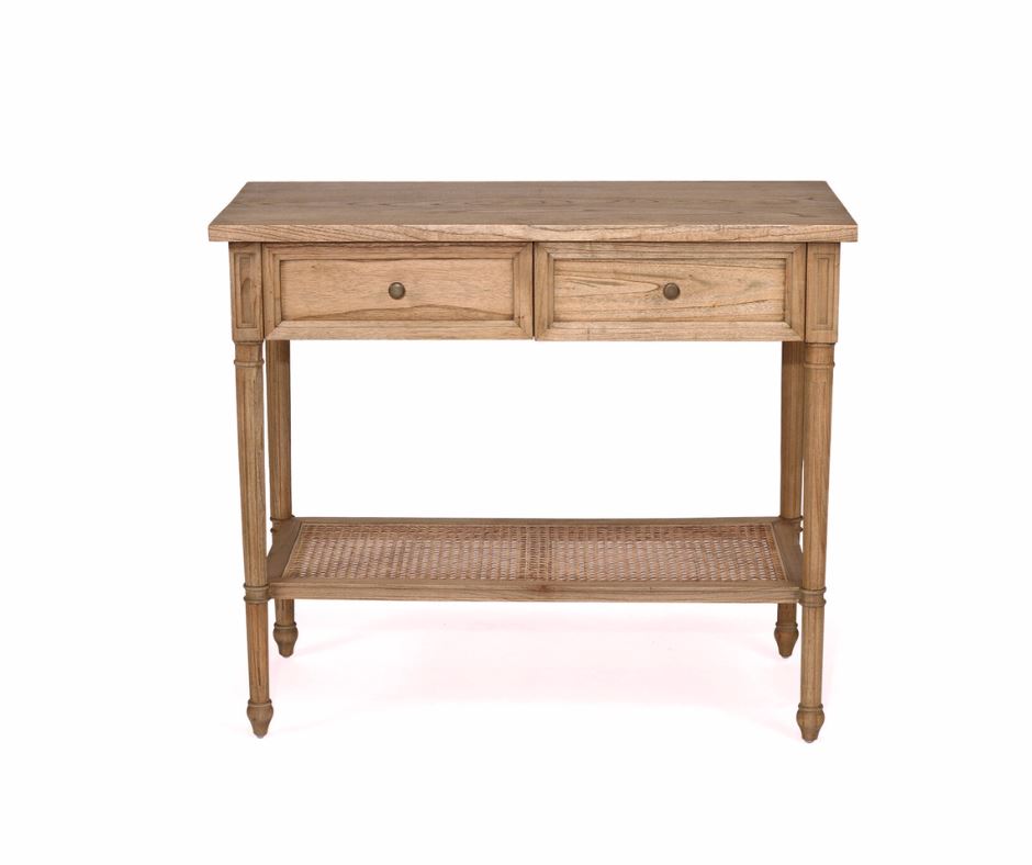 Cayman Console Table - Weathered Oak Sun Republic 