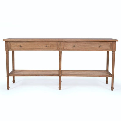 Cayman Console Table - Weathered Oak Sun Republic 