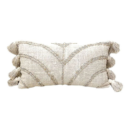 Chloe Shell Embellished Cushion Cover Sun Republic 