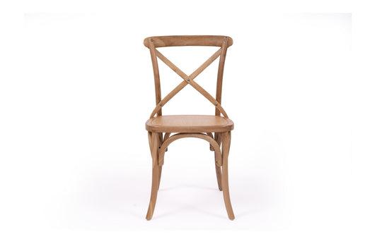 Classic Cross-Back Dining Chair - Natural Oak Sun Republic 