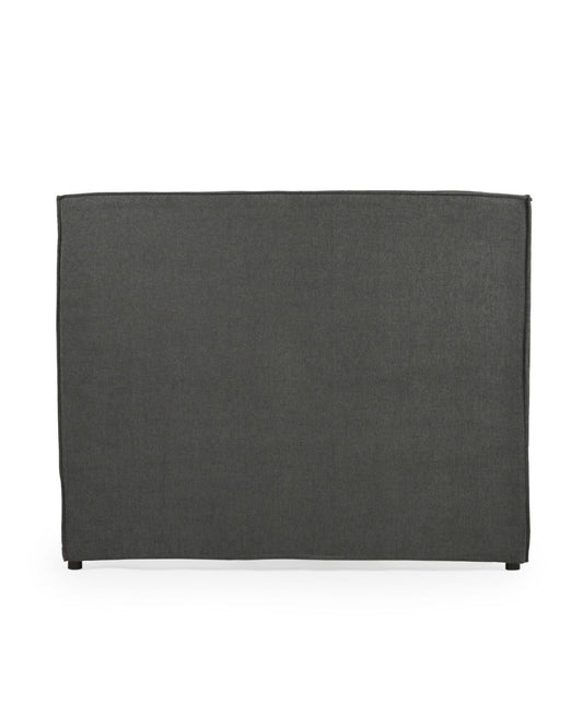 Classic Upholstered Bed Head - Charcoal Sun Republic 
