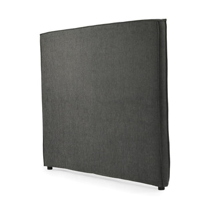 Classic Upholstered Bed Head - Charcoal Sun Republic 
