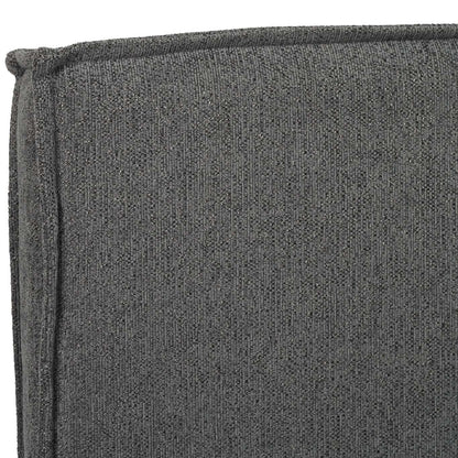 Classic Upholstered Bedhead - Charcoal Sun Republic 