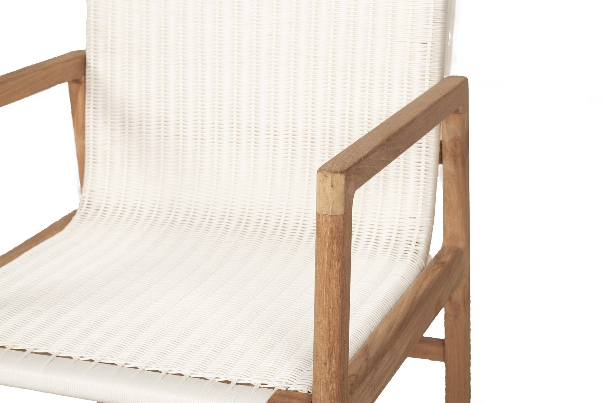 Coast Teak Outdoor Dining Chair - White Sun Republic 