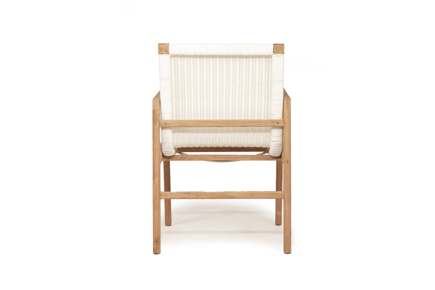 Coast Teak Outdoor Dining Chair - White Sun Republic 