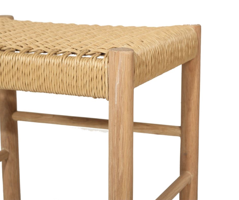 Counter/Bar Saddle Stool Lily - American Oak Sun Republic 