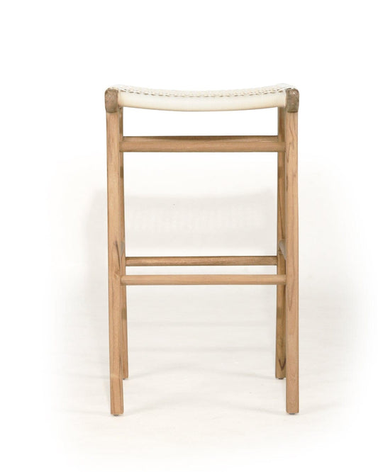 Counter/Bar Saddle Stool Noosa - White Sun Republic 