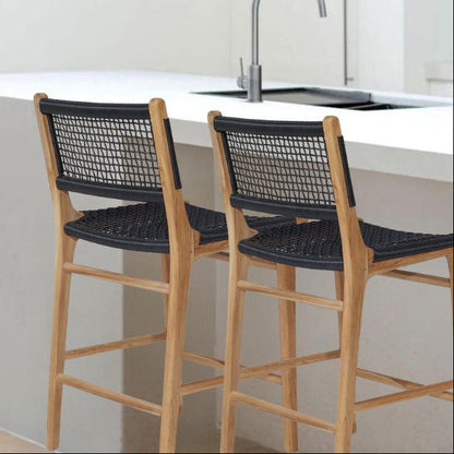  Counter/Bar Stool - Black (Indoor/Outdoor) Sun Republic 