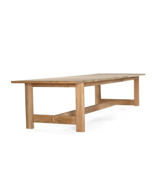 Cove Teak Outdoor Dining Table Abide 