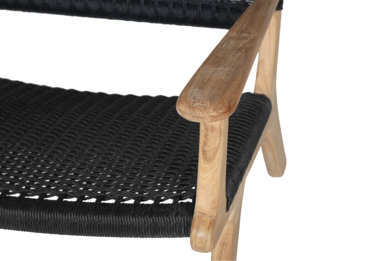 Cumberland Barcelona Lazy Chair - Black (Indoor/Outdoor) Sun Republic 