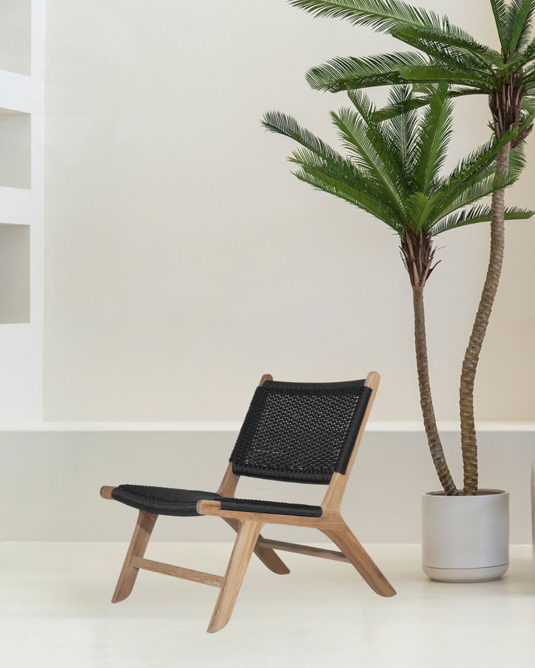 Cumberland Barcelona Lazy Chair - Black (Indoor/Outdoor) Sun Republic 