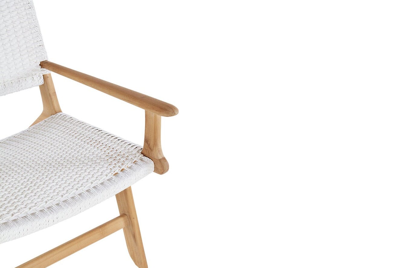 Cumberland Barcelona Lazy Chair - White (Indoor/Outdoor) Sun Republic 