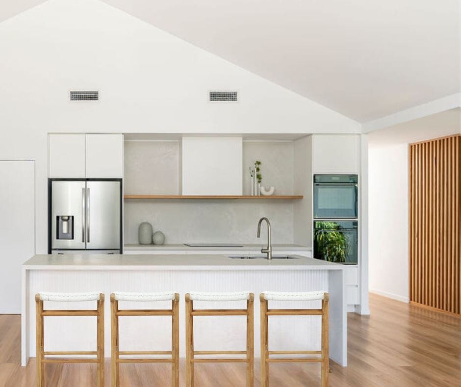 Cumberland Counter/Bar Saddle Stool - White (Indoor/Outdoor) Sun Republic 