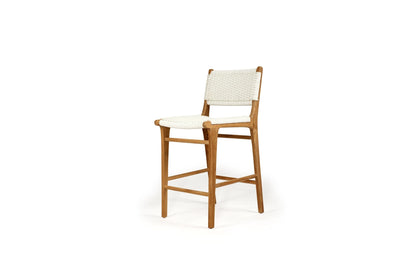 Cumberland Counter/Bar Stool - White (Indoor/Outdoor) Sun Republic 