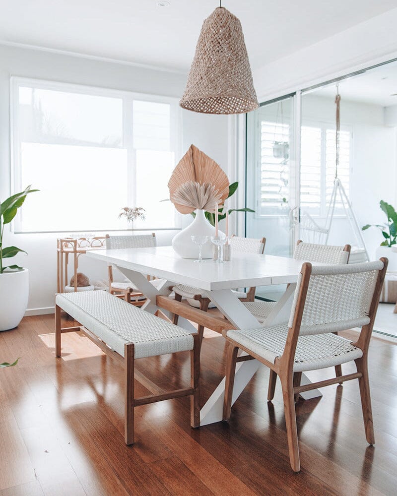 Cumberland Dining Chair - White (Indoor/Outdoor) Sun Republic 