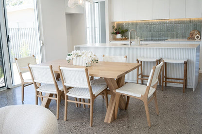 Cumberland Dining Chair - White (Indoor/Outdoor) Sun Republic 