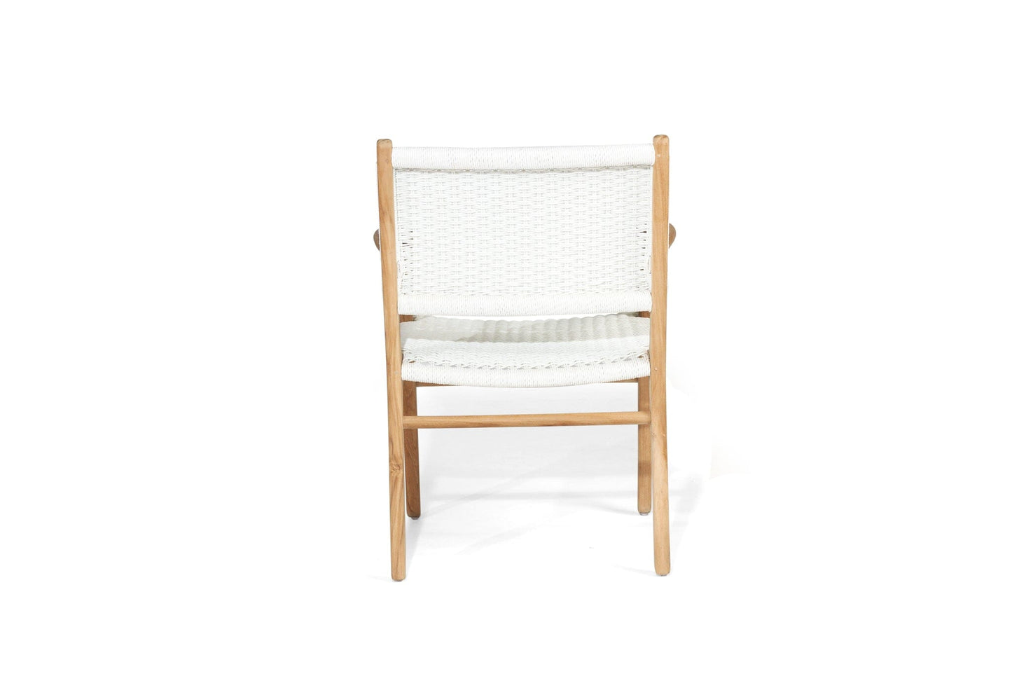 Cumberland Teak Outdoor Dining Chair - White Sun Republic 