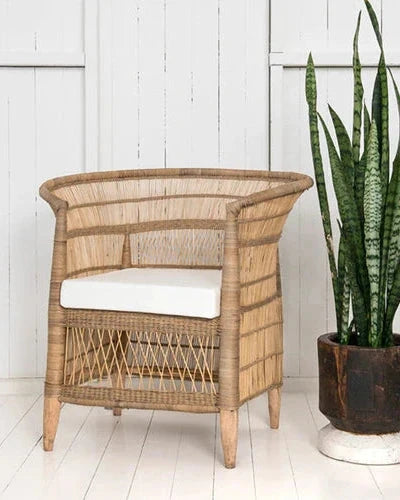 Cushion for Traditional Malawi Chair – Custom Fit Coastal Drift Malawi 