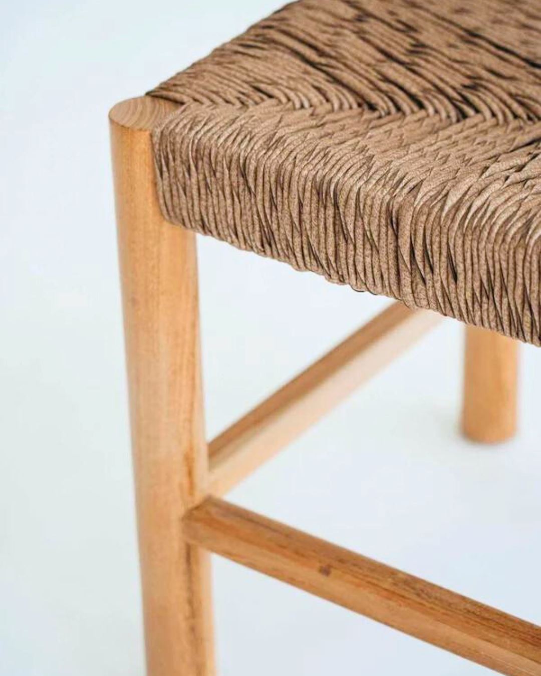 Dilly Arch Teak & Rattan Dining Chair Sun Republic 