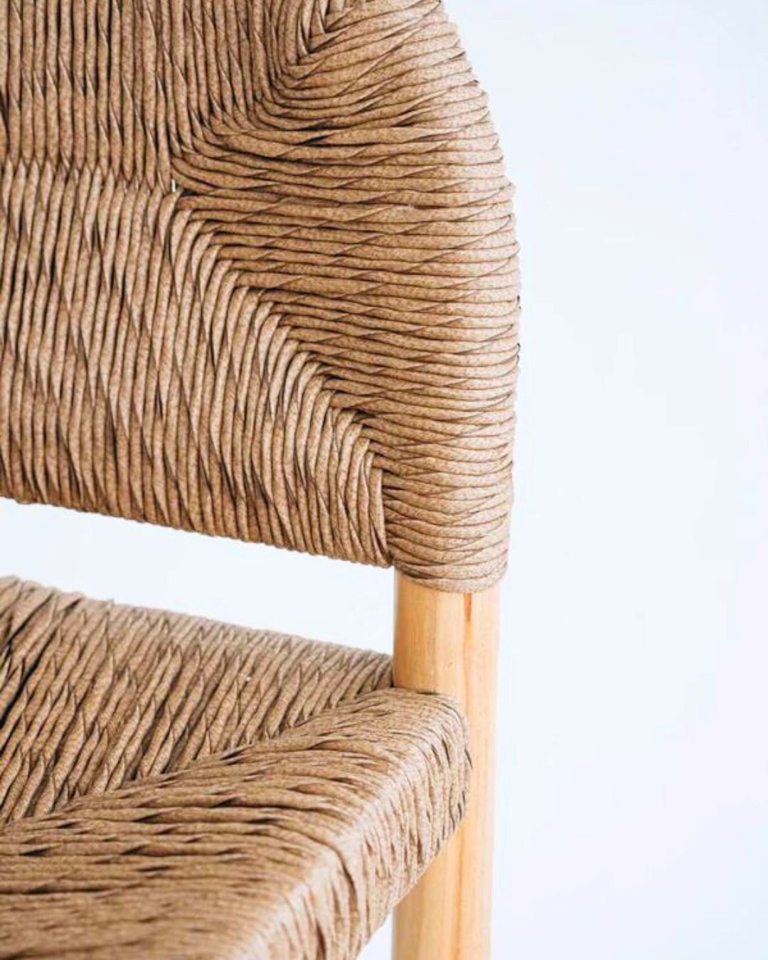 Dilly Arch Teak & Rattan Dining Chair Sun Republic 