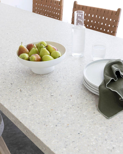 Dining Table Amalfi Terrazzo Stone Top (Wide Leg) Sun Republic 