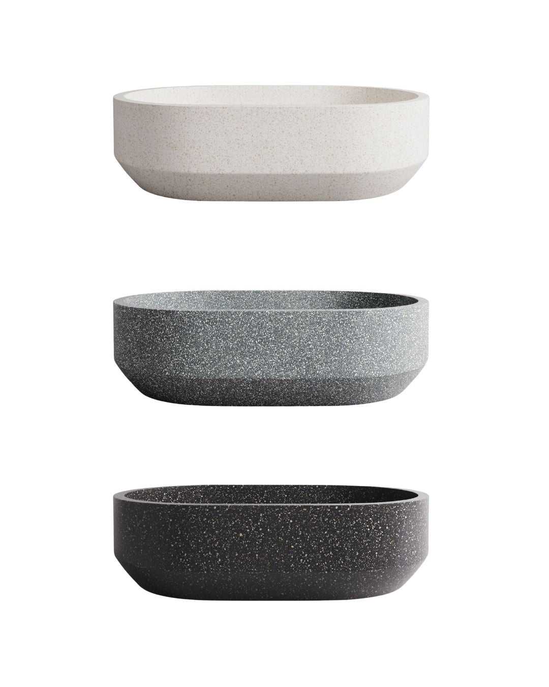 Eden Oval Above Counter Basin Madu Living 