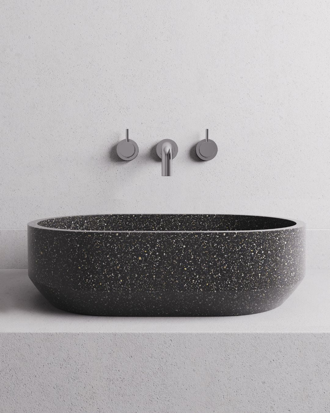 Eden Oval Above Counter Basin Madu Living 