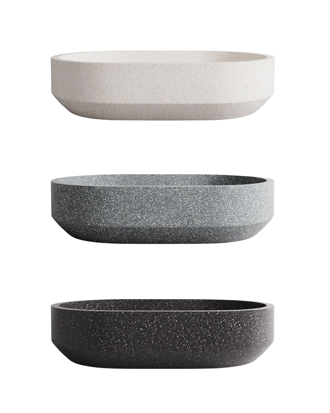 Eden Oval Above Counter Basin Madu Living 