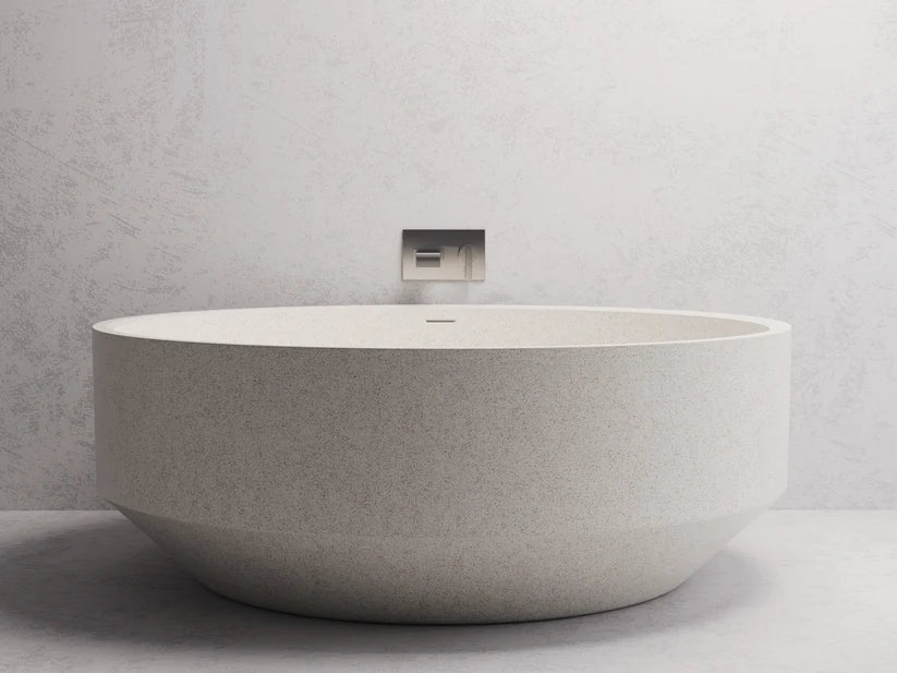 Eden Round 1500mm Freestanding Stone Composite Bath - New Release 2025 SUN REPUBLIC 