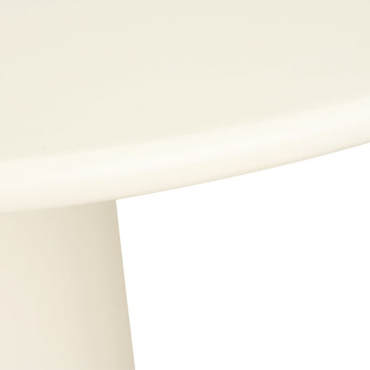 Elio Micro Cement Dining Table Round - Ivory Sun Republic 