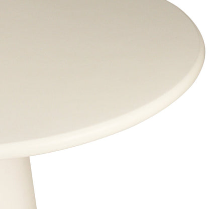 Elio Micro Cement Dining Table Round - Ivory Sun Republic 