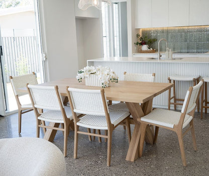 Esperance American Oak Dining Table Sun Republic 