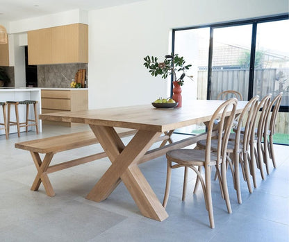 Esperance American Oak Dining Table Sun Republic 