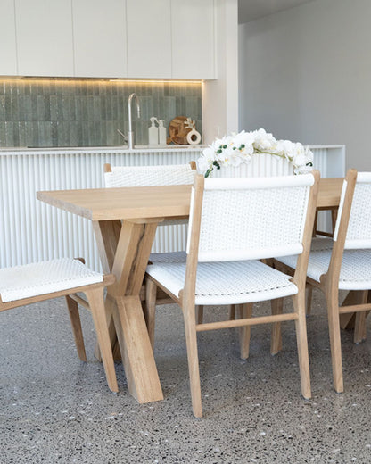 Esperance American Oak Dining Table Sun Republic 