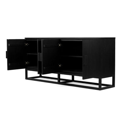 Flynn Teak Sideboard - Black Sun Republic 