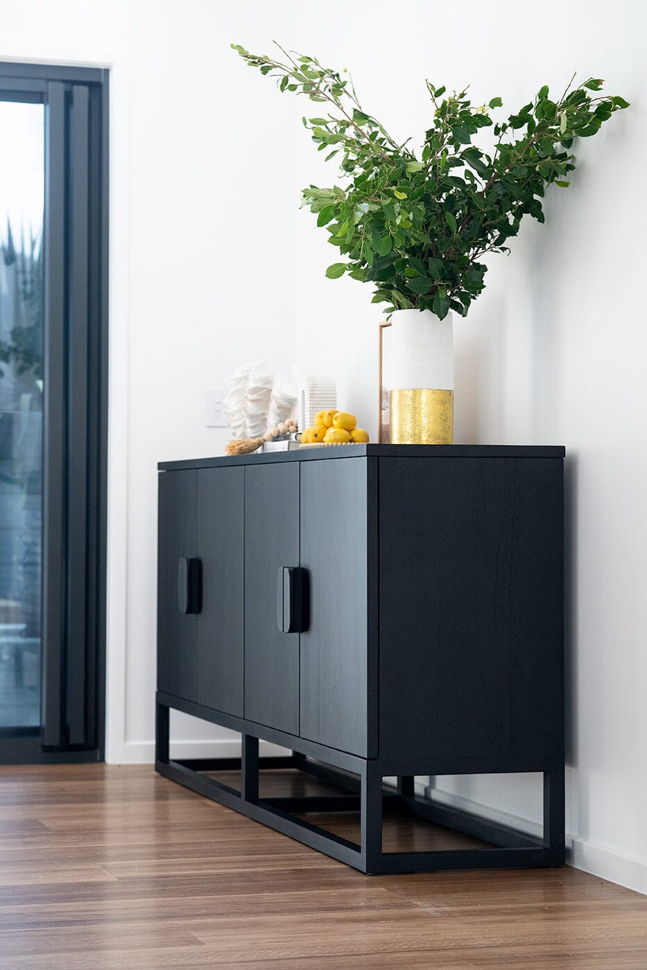 Flynn Teak Sideboard - Black Sun Republic 